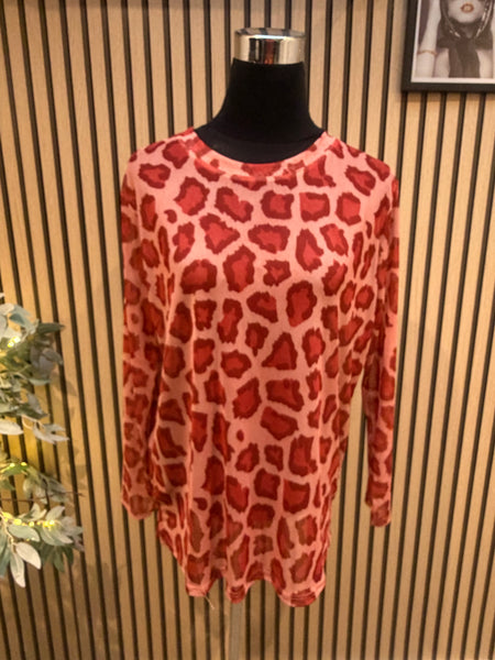 Curve Sheer Layering Top