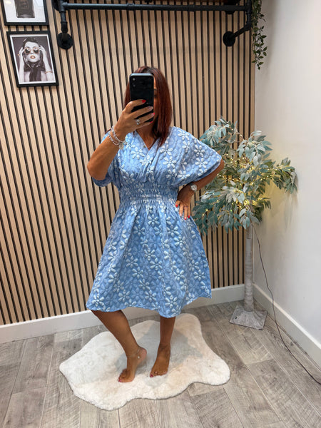 Floral Applique Dress