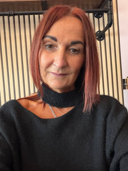 Slash Neck Jumper