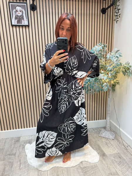 Leaf Maxi Dress