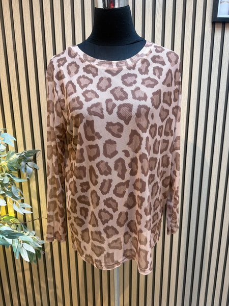 Curve Sheer Layering Top