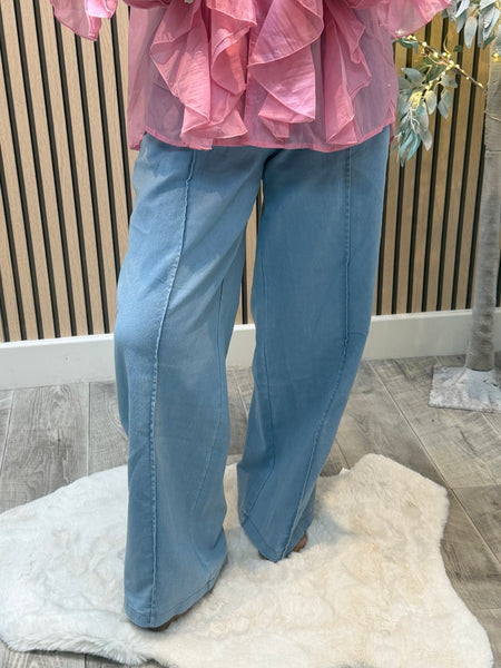 Wide Leg Jogger Style Jeans