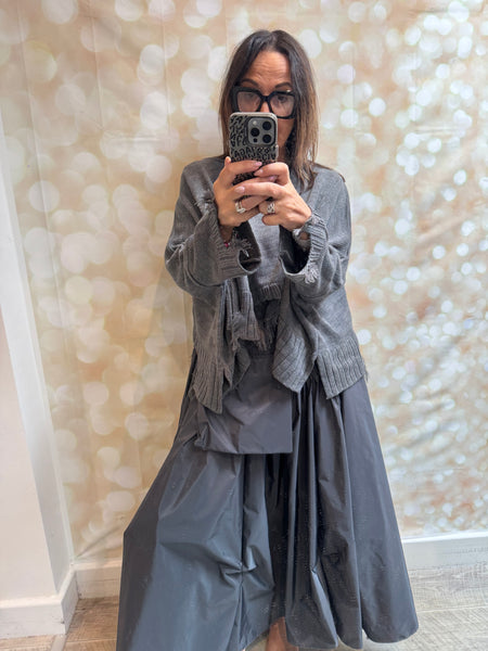 ID Distressed Cropped Jumper