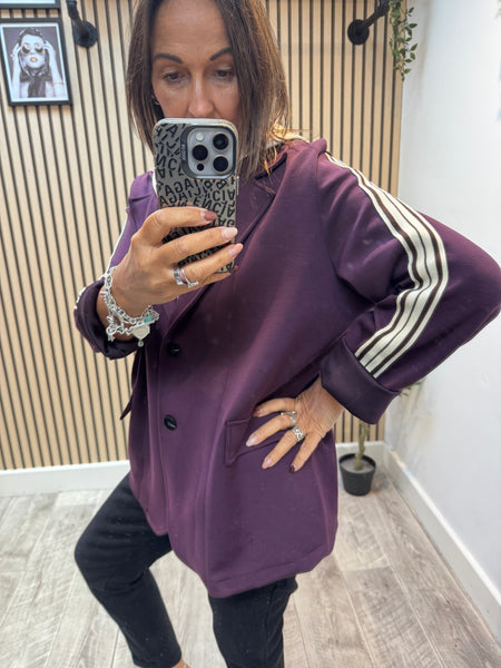 Studio Sporty Hooded  Blazer