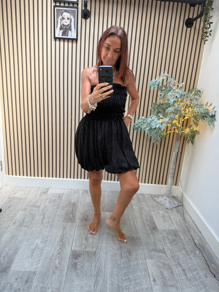 Bandeau Top puff leg  Playsuit