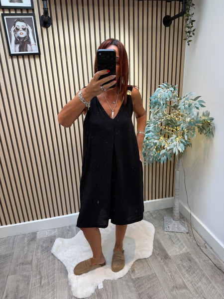 Crinkle Culotte  Playsuit