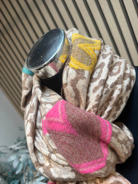 Double sided Wooly scarves