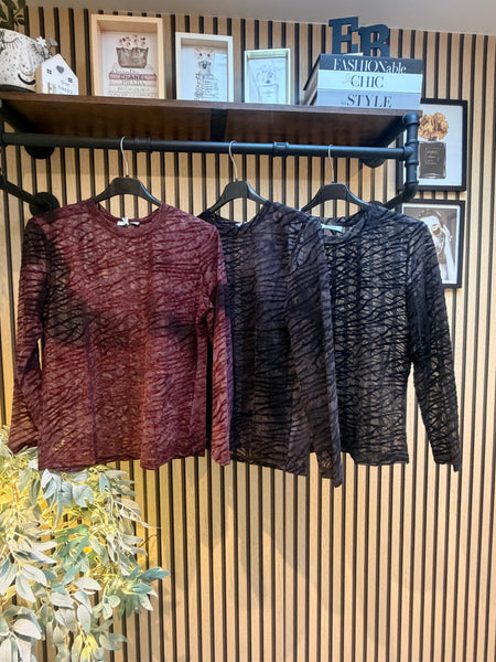 Studio Sheer Layering Top