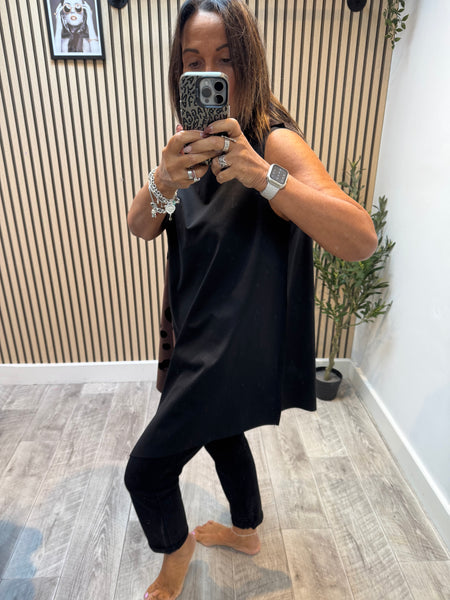 ID Sleeveless Tunic in Cow print