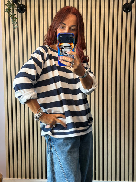 Striped Sweatshirt