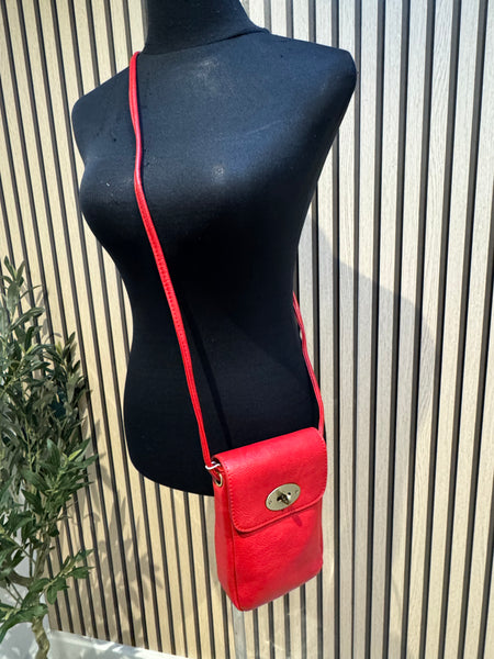 Soft Across body phone bag