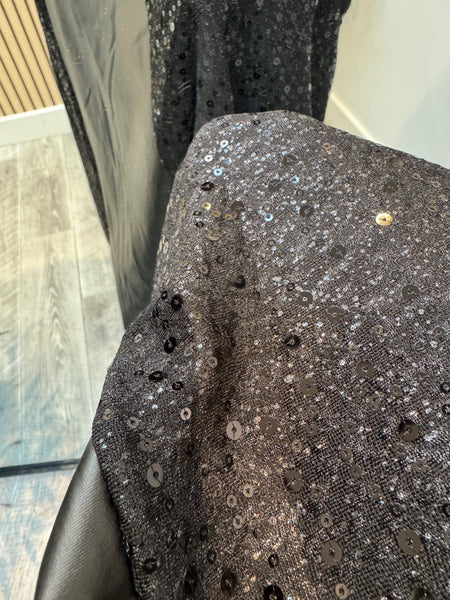 Dress with Pleather panel