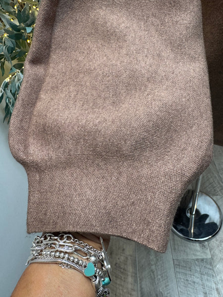 Embellished Balloon Sleeve Jumper
