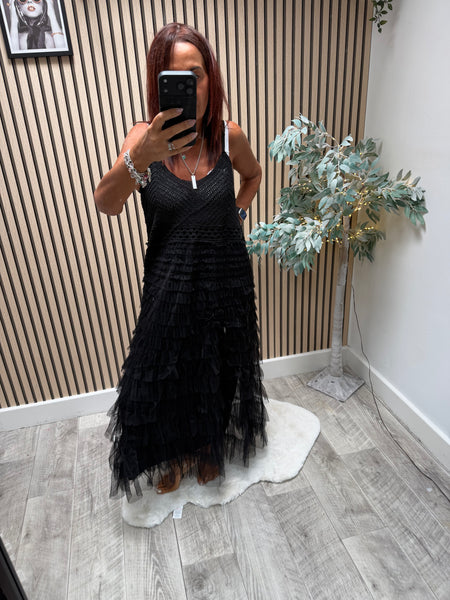 Crochet / Tulle Dress