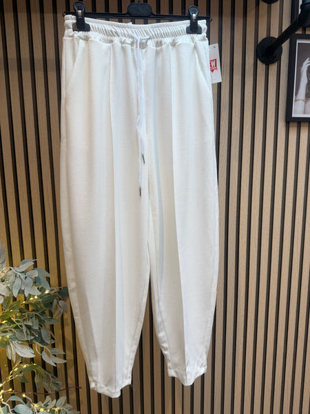 Tapered soft touch joggers