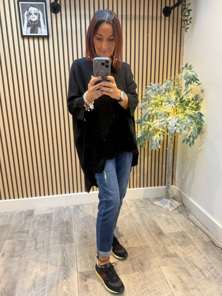 Soft knit Scalloped Hem Jumper