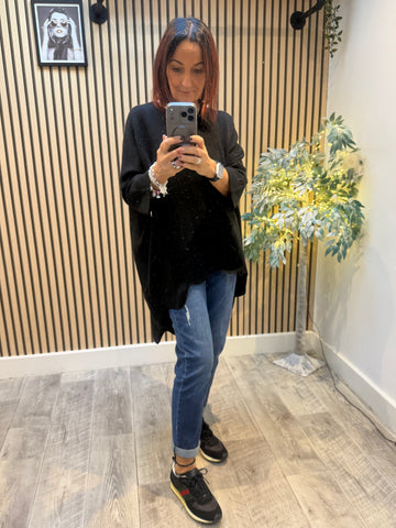 Soft knit Scalloped Hem Jumper