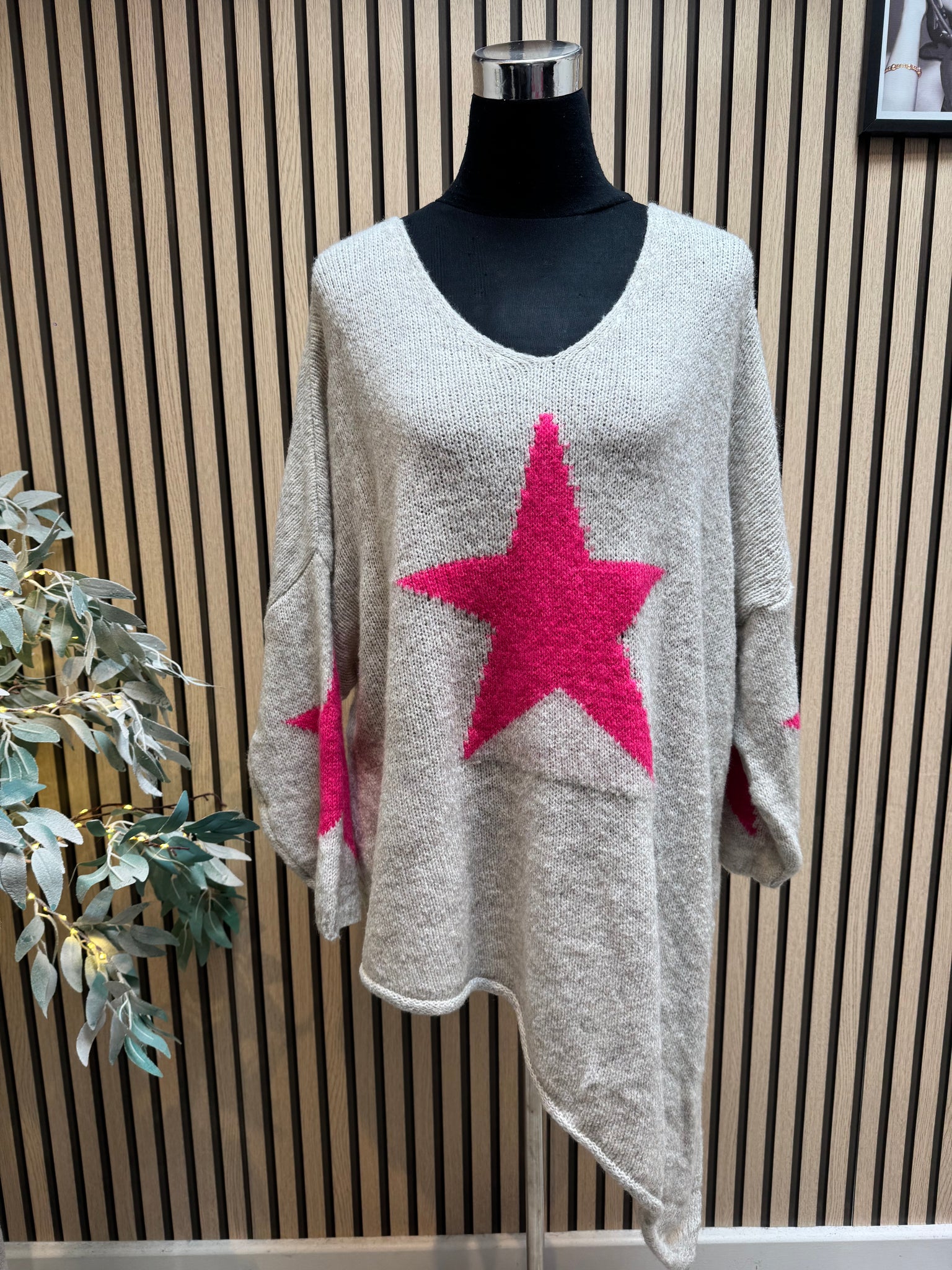 Studio Asymmetric Star jumper