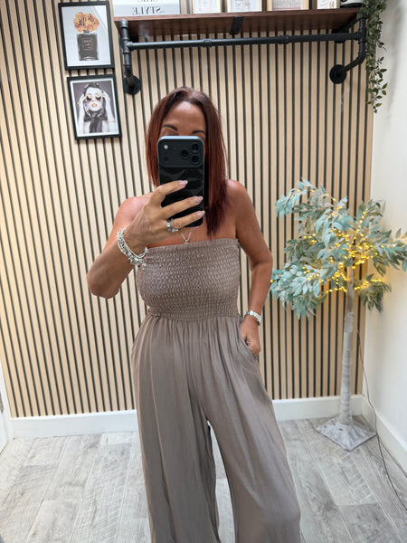 Bandeau Top Palazzo  Jumpsuit