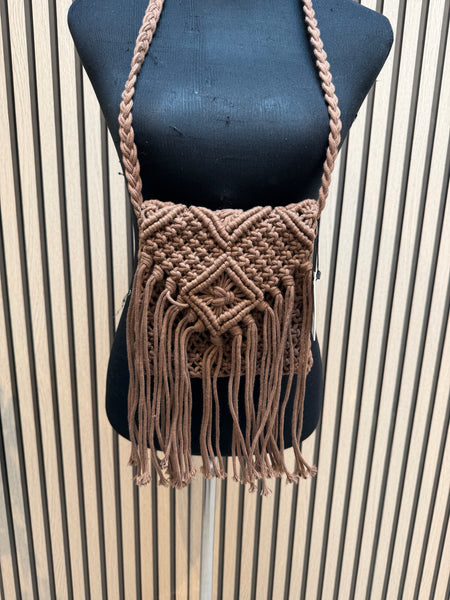 Macrame Tassel Bag