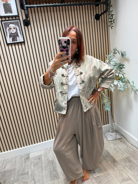 Camo Military Jacket