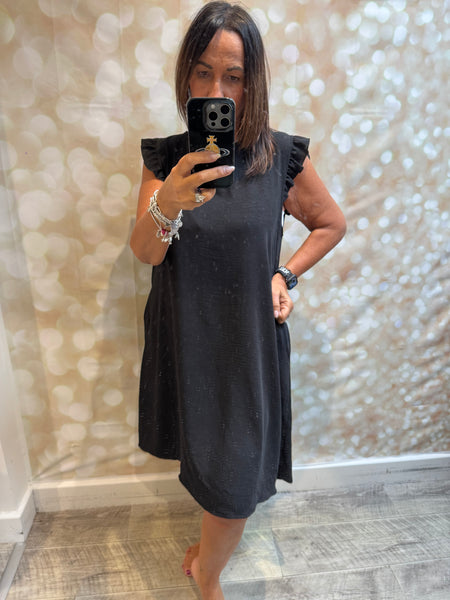 Button back Dress