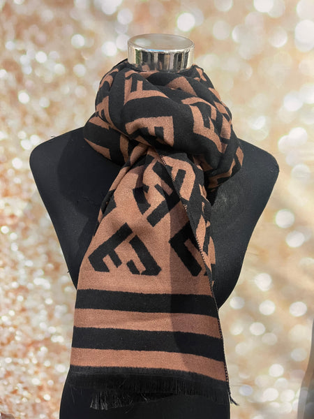 Inspired Wooly Cashmere Feel  Scarf