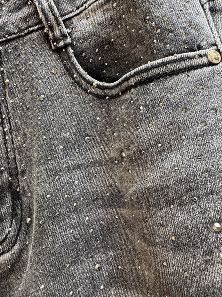 Diamante G Smack Mom Fit Jeans