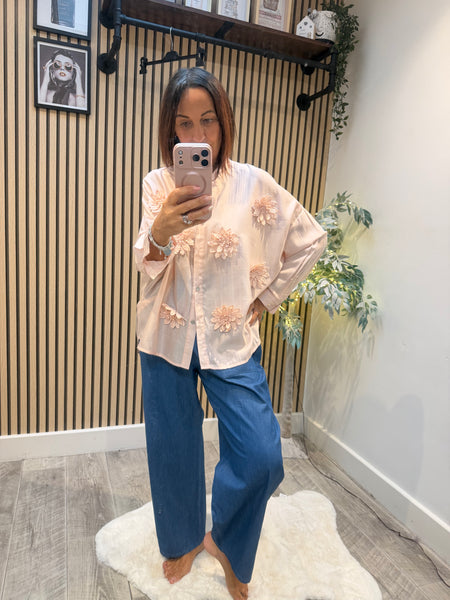 Straight Leg Denim trousers