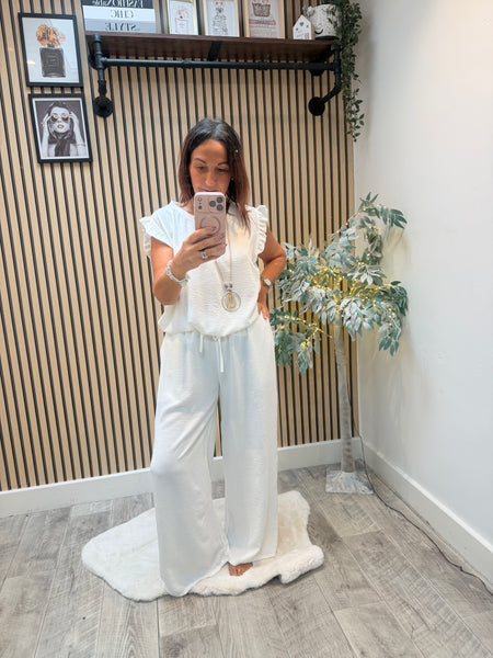 Studio 2 Piece Crinkle Palazzo Trouser / Top set