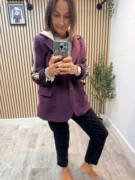 Studio Sporty Hooded  Blazer
