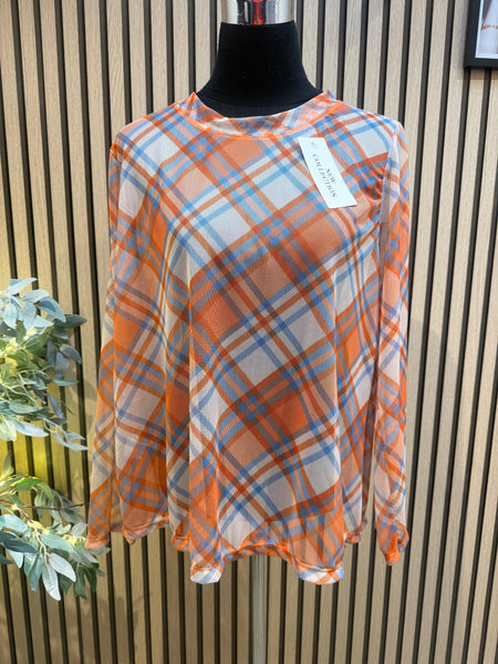 Curve Sheer Layering Top