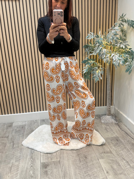 Paisley Palazzo  trousers
