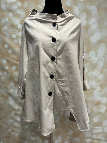 ID Swing Slash Neck Jacket