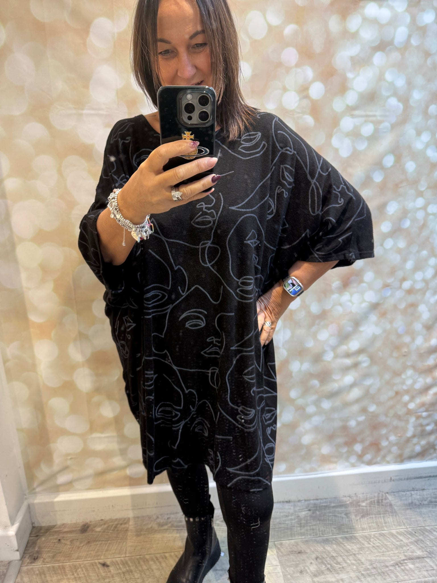 Soft knit Face Dress