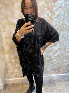 Soft knit Face Dress