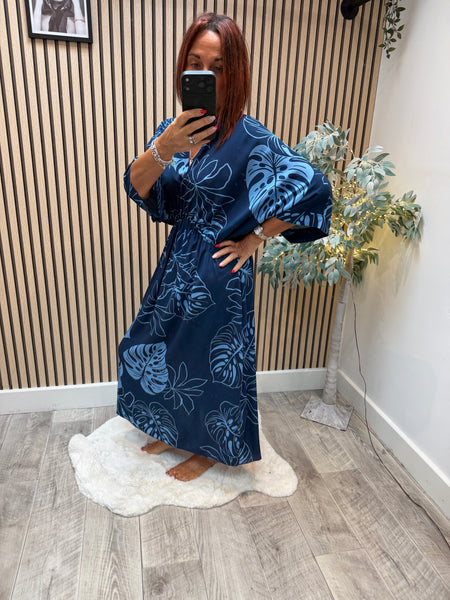 Leaf Maxi Dress