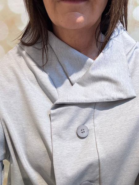 ID Folded Collar Scuba Jacket
