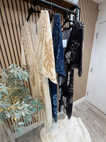 Leaf Maxi Dress