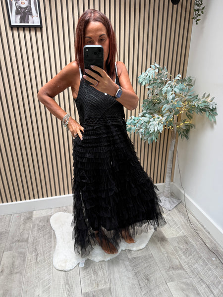 Crochet / Tulle Dress