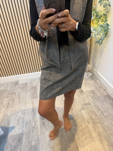 Studio Tweed 2 Piece Skirt/waistcoat Set