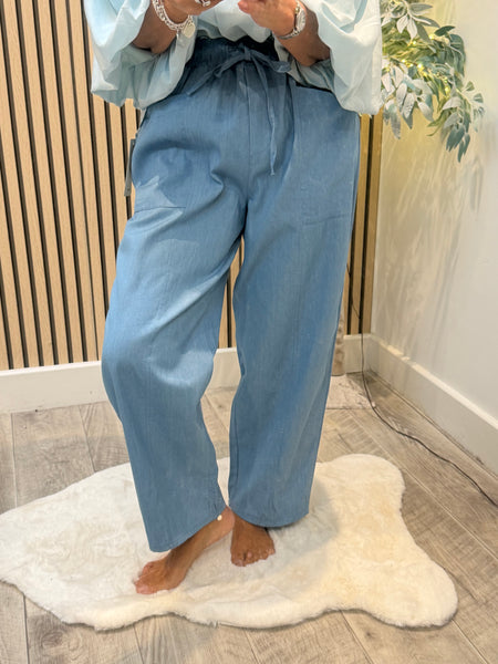 Straight Leg Denim trousers