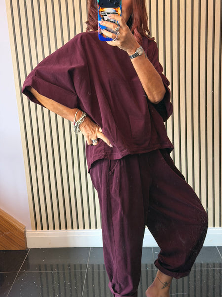 Needlecord trouser / tunic set