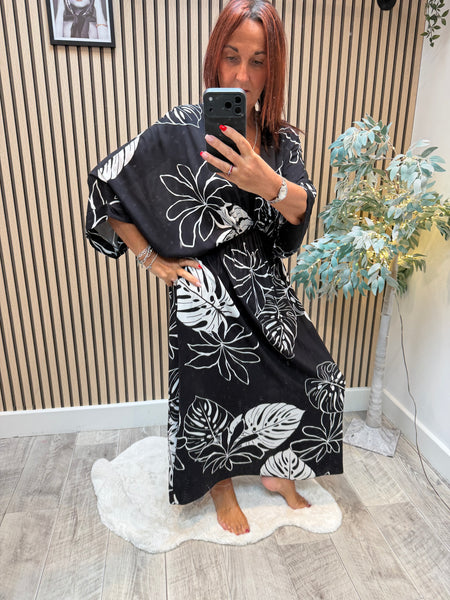 Leaf Maxi Dress
