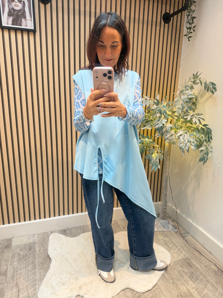 Scuba Asymetric Tunic