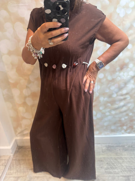 Pebble Palazzo Jumpsuit