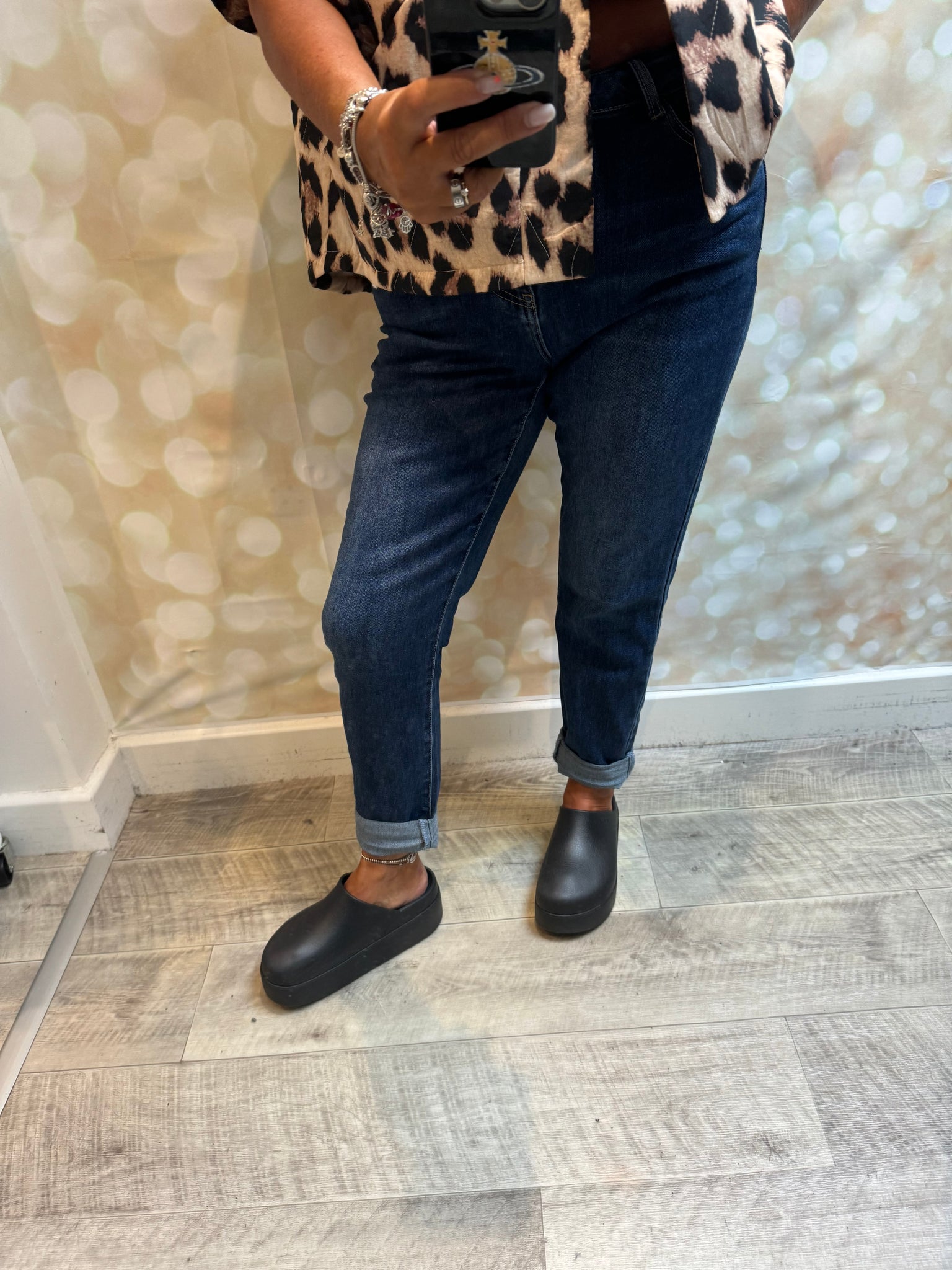 Mom Fit Denim Jeans