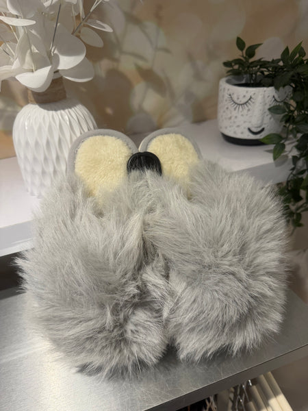 Fluffy Mule Slippers