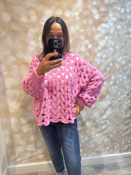 Studio Chunky Knit  Wave Jumper