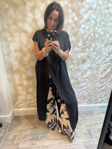 Studio Palazzo trousers /Overlay  top